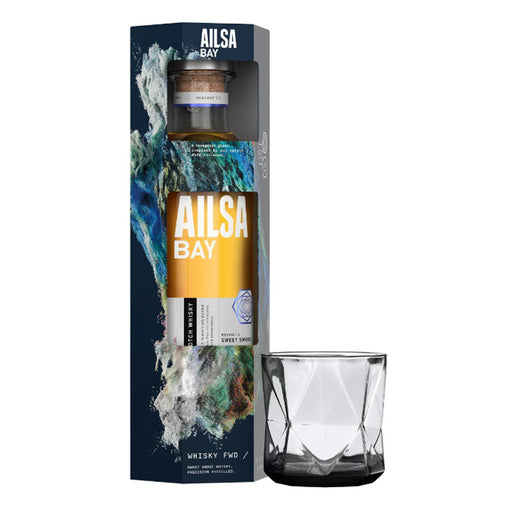 Ailsa Bay Whisky Glass Gift Pack 70cl 48.9% ABV