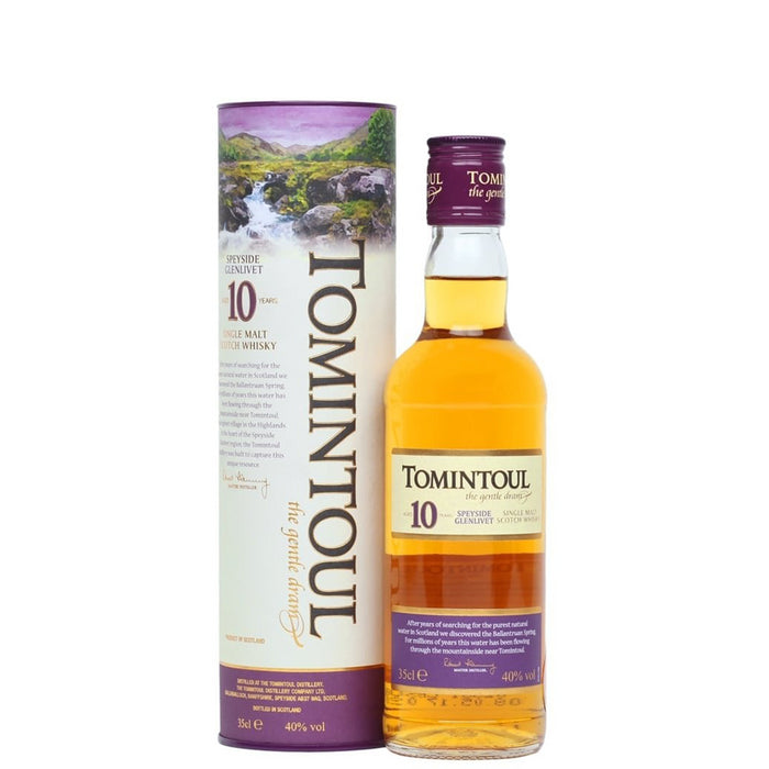 Tomintoul 10 Year Old Single Malt Whisky 35cl 40% ABV