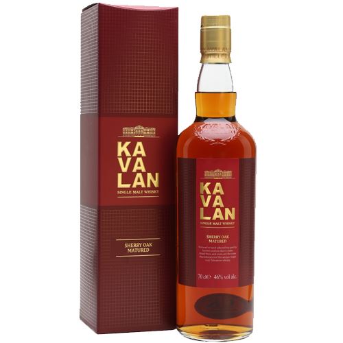 Kavalan Sherry Oak Matured Single Malt Whisky 70cl