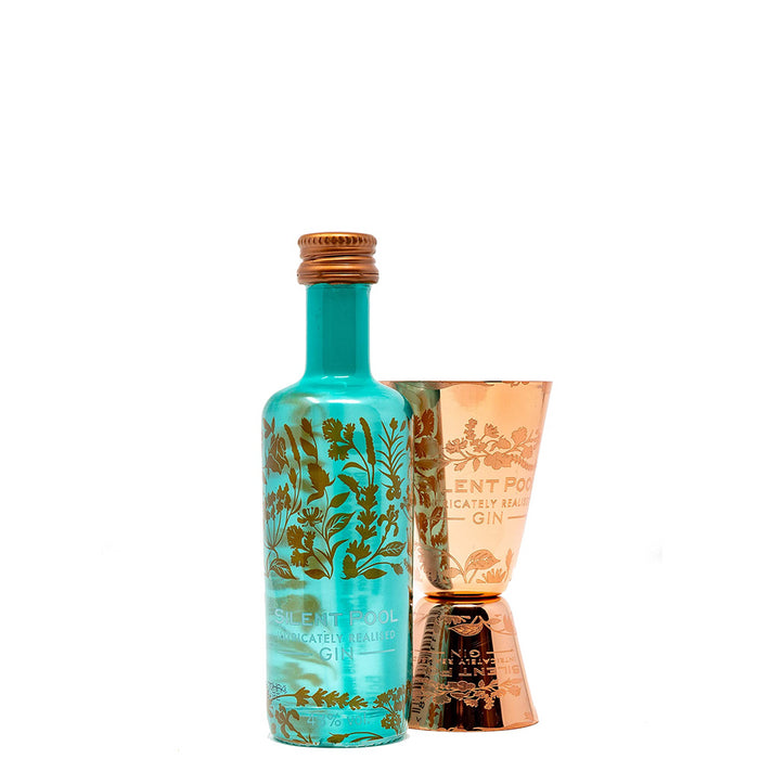 Silent Pool Gin 5cl Miniature and Jigger Gift Box 5cl 43% ABV
