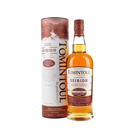 Tomintoul Seiridh Scotch Whisky 70cl 40% ABV