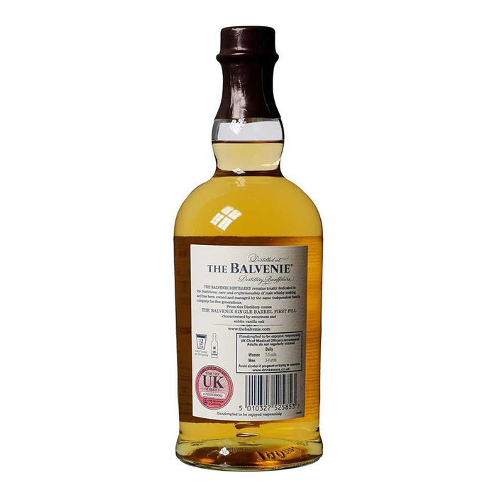 Balvenie Single Barrel 12 Year Old Single Malt Whisky 70cl 47.8% ABV