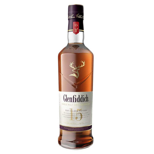 Glenfiddich 15 Year Old Whisky 70cl 40% ABV