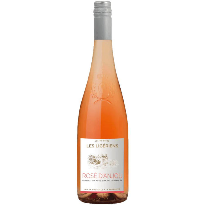 Bottle Of Les Ligeriens Rose D'Anjou Wine 2020