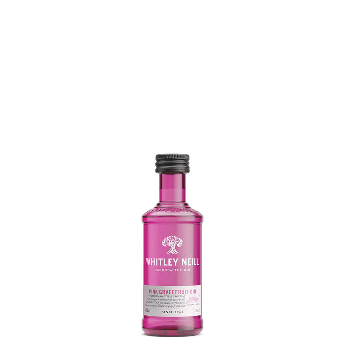 Whitley Neill Pink Grapefruit Gin Miniature 5cl 43% ABV