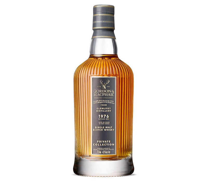 Glenlivet 1976 45 Year Old Whisky Gordon & Macphail Private Collection 70cl