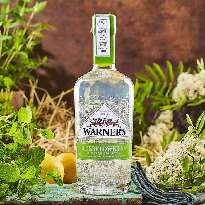 Warner's Elderflower Gin Miniature 5cl 40% ABV