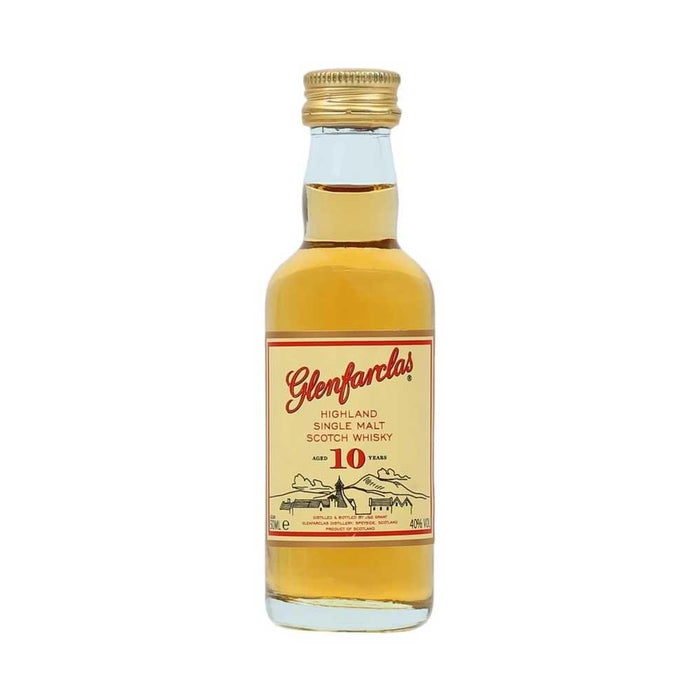 Glenfarclas 10 Year Old Whisky Miniature 5cl 40% ABV