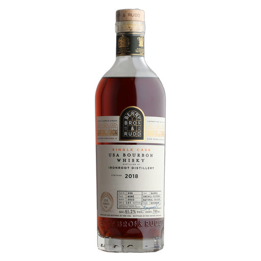 Berry Bros. & Rudd Single Cask Editions Ironroot Bourbon Whisky 70cl