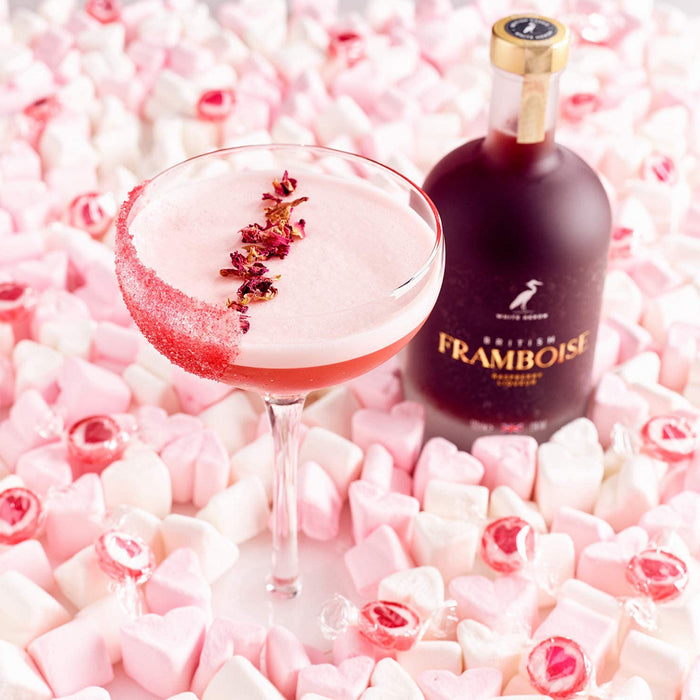 British Cassis Framboise Raspberry Liqueur And Cocktail