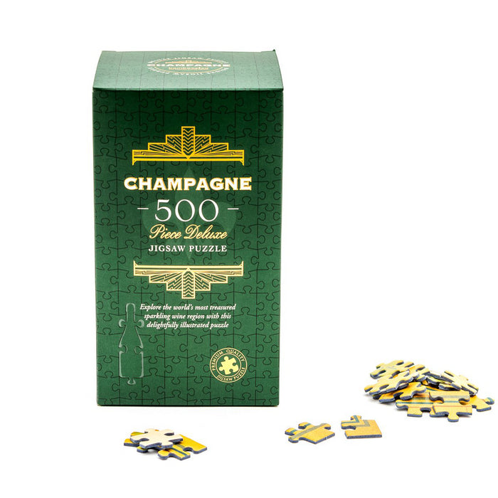 Champagne 500 Piece Deluxe Jigsaw Puzzle