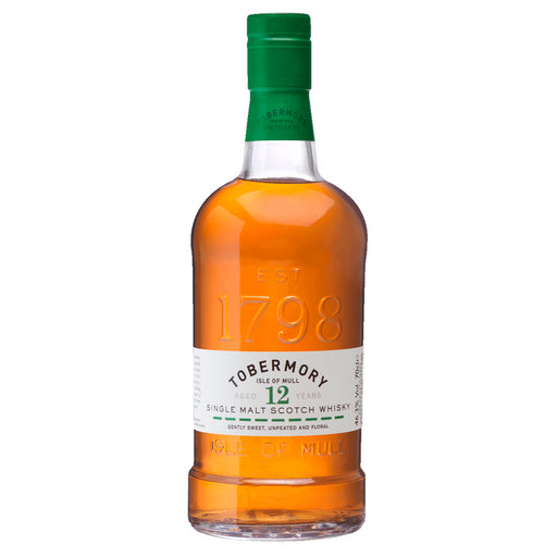Tobermory 12 Year Old Scotch Whisky 70cl 46.3% ABV
