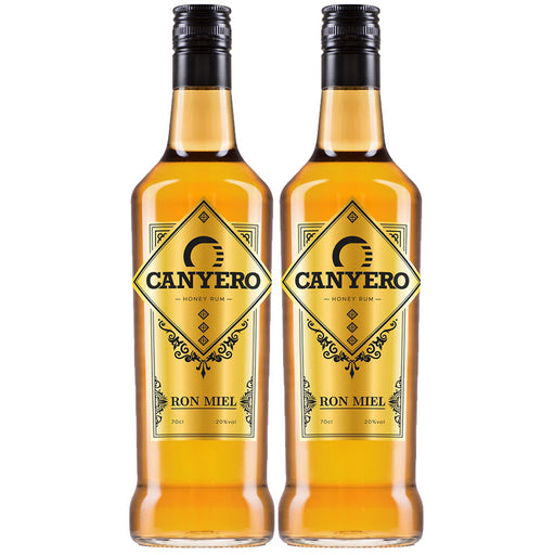 Canyero Ron Miel Honey Rum Liqueur Duo 2 x 70cl