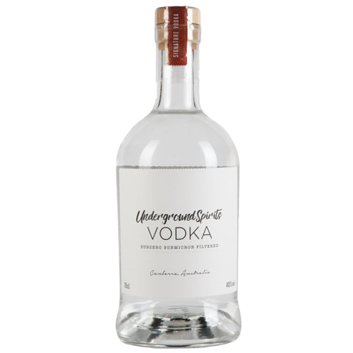 Underground Spirits Vodka 70cl 40% ABV