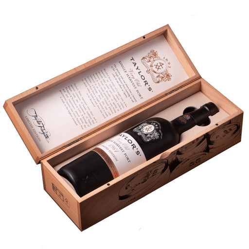Taylors Very Old Single Harvest Vintage Port 1961 In Wooden Gift Box