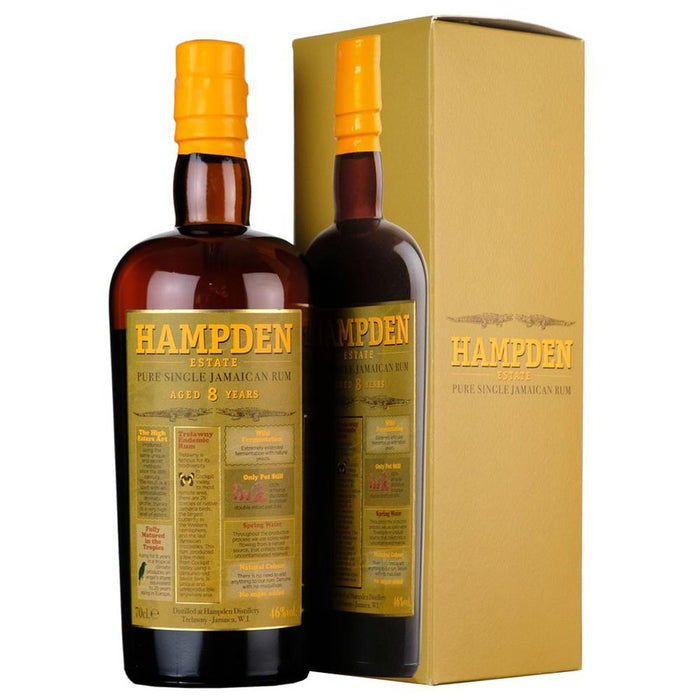 Hampden 8 Year Old Estate Rum 70cl