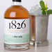 bottle of 1826 mint julep with a cocktail