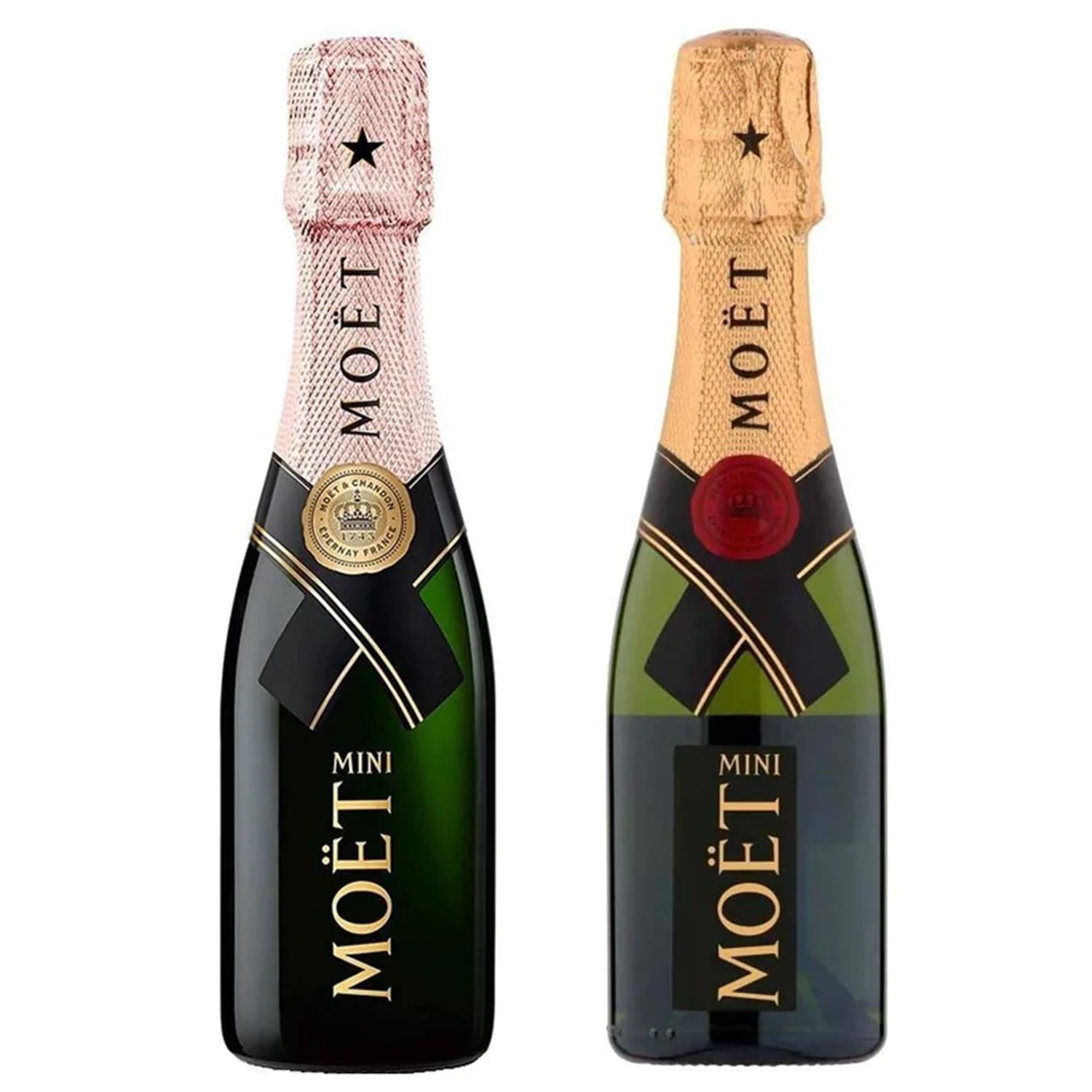 Moet & Chandon Brut & Rose Mini Moet Duo Champagne Online
