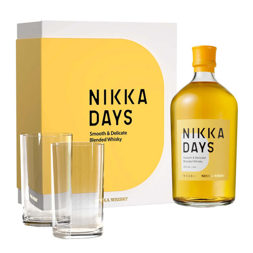 Nikka Days Whisky Glass Gift Pack 70cl 40% ABV