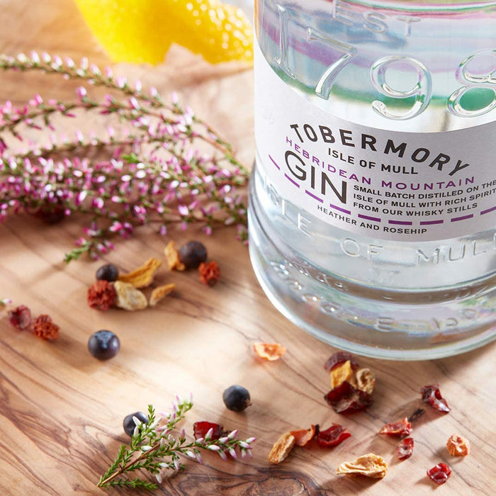 Tobermory Heather & Rosehip Gin 70cl