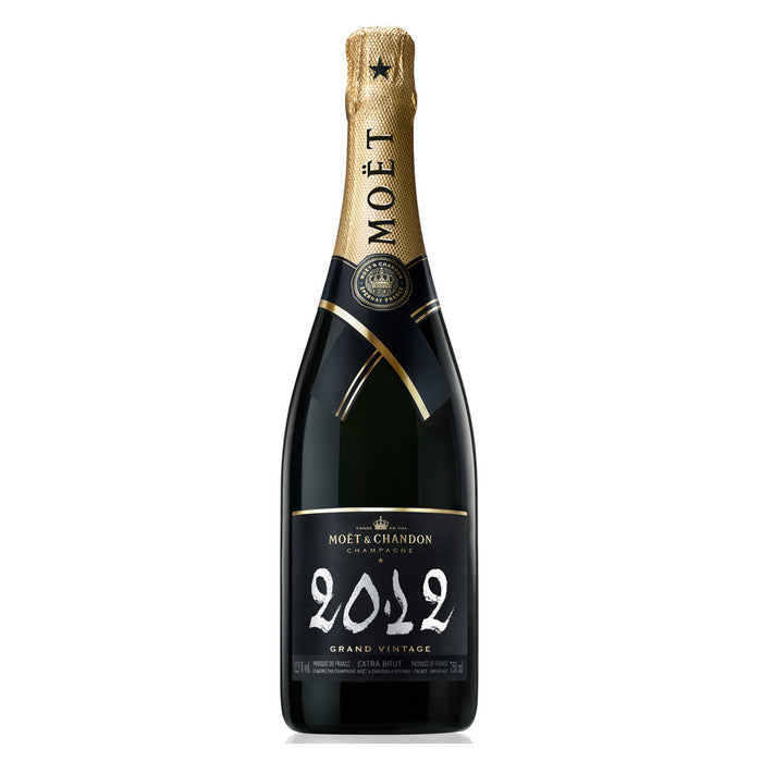 Moet & Chandon Grand Vintage Champagne Trilogy - 2002, 2012, 2012 Rose - 3 x 75cl