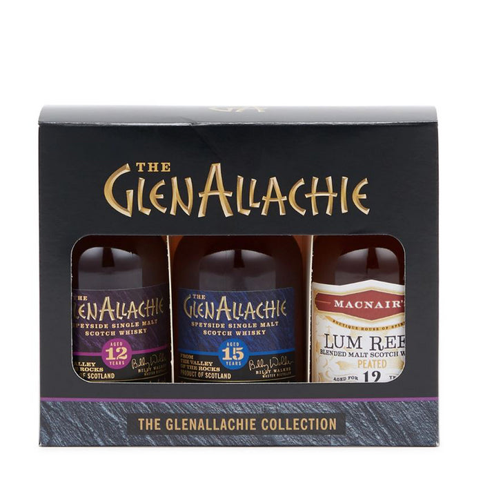 Glenallachie Whisky Gift Pack 3x5cl With Box