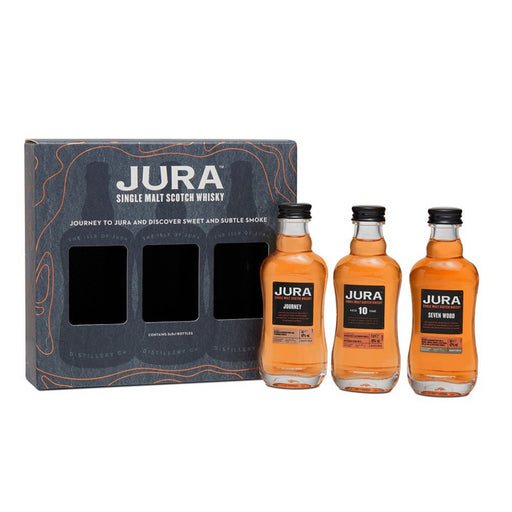 Jura Single Malt Scotch Whisky Gift Pack 3x5cl