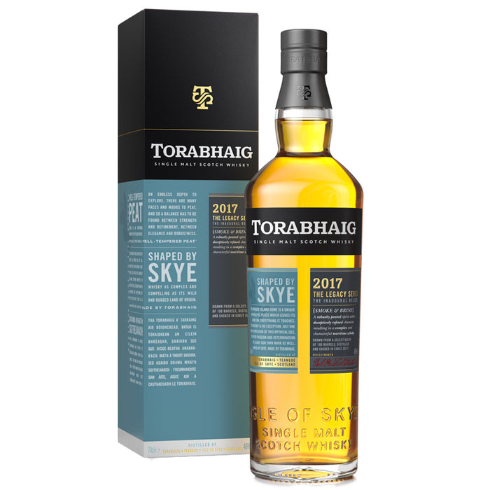 Torabhaig Legacy Series 2017 Inaugural Release Single Malt Whisky 70cl 46% ABV