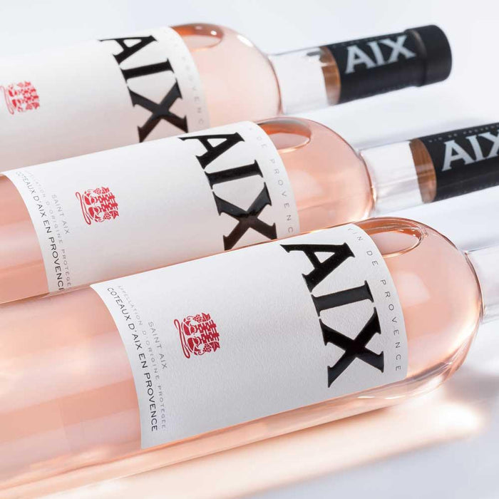 Bottle Of Coteaux D'Aix En Provence Rose Wine