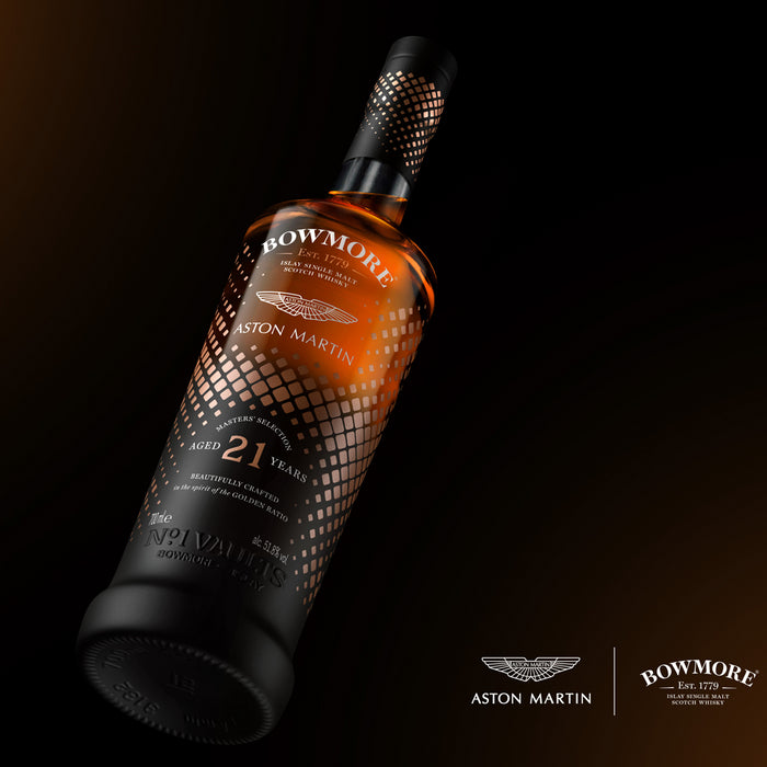 Bowmore 21 Year Old Whisky Aston Martin Masters Selection Edition One 70cl 51.8% ABV