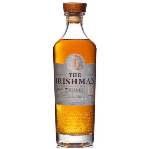 The Irishman 12 Year Old Single Malt Irish Whiskey 70cl 43% ABV
