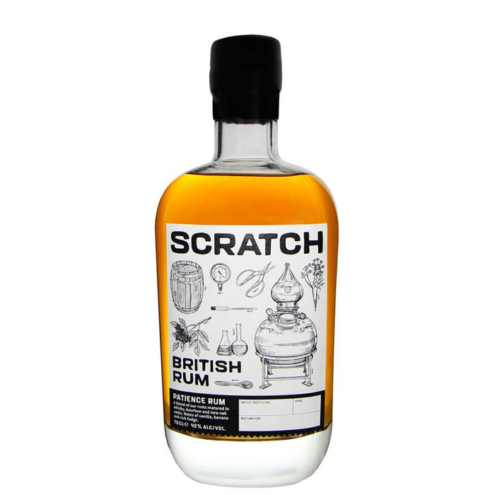 Scratch Patience British Rum 70cl 42% ABV