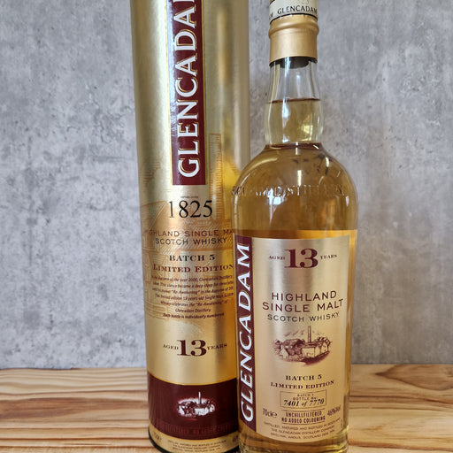 Glencadam 13 Year Old Sauternes Wine Cask Finish Single Malt Whisky With Gift Box 