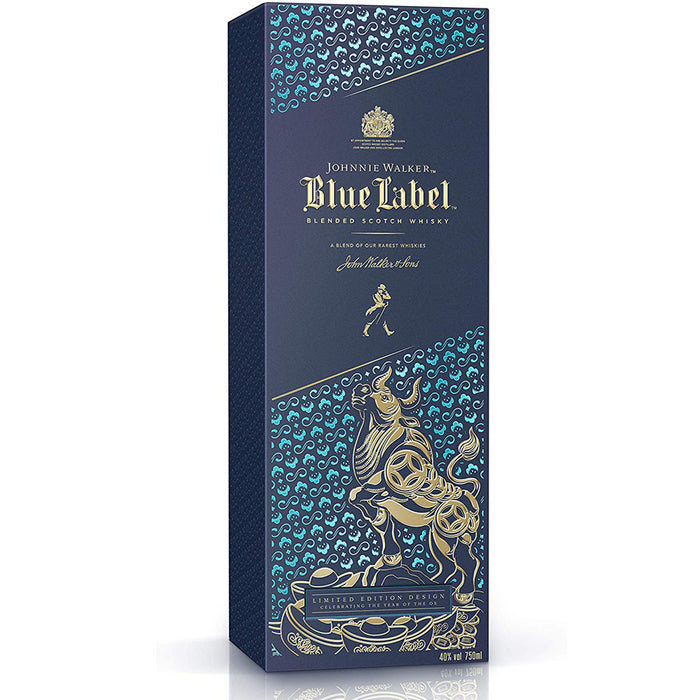 Johnnie Walker Blue Label Chinese Year Of The Ox 2021 Blended Scotch Whisky 70cl