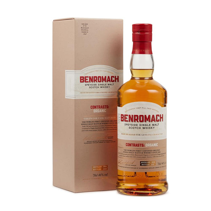 Benromach Organic Scotch Whisky 2012 70cl 46% ABV