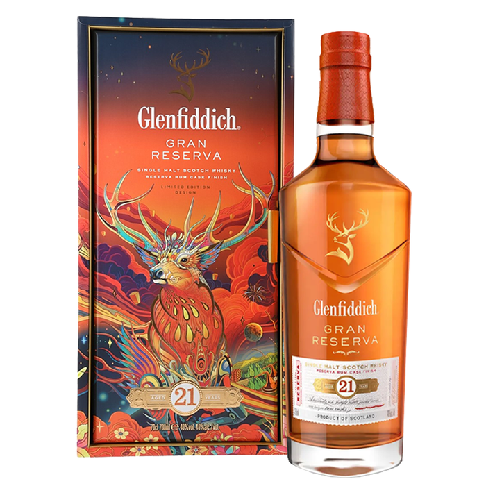 Glenfiddich 21 Year Old Whisky Chinese New Year Edition 70cl