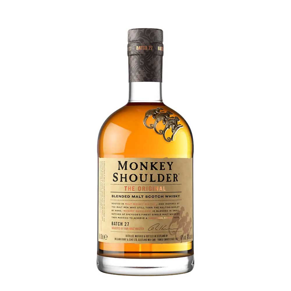 Monkey Shoulder Blended Scotch Whisky 70cl | Next Day Delivery | Secret  Bottle Shop