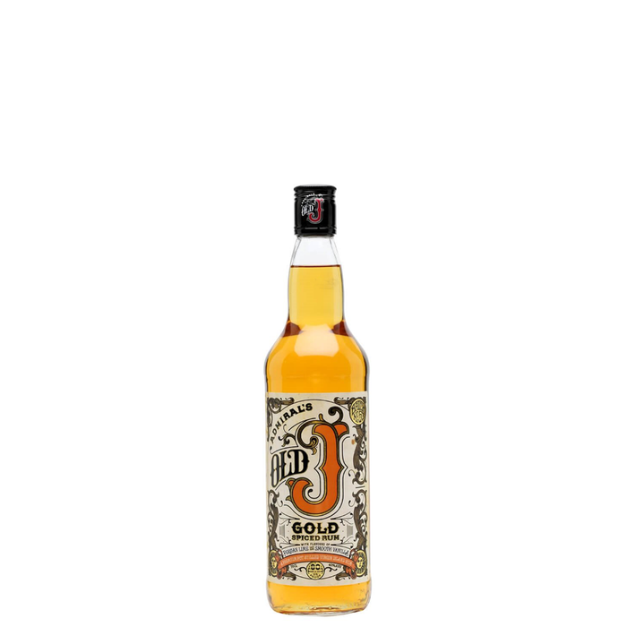 Old J Spiced Rum Gold Miniature 5cl 40% ABV