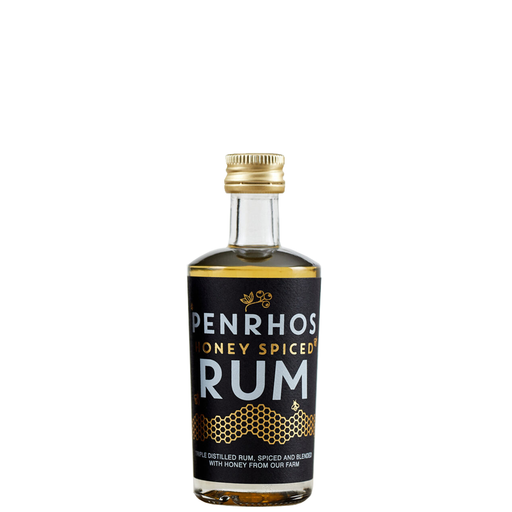 Penrhos Honey Spiced Rum Miniature Secret Bottle Shop