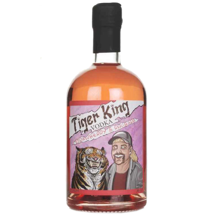 Tiger King Strawberry & Rhubarb Vodka 50cl 37.5% ABV