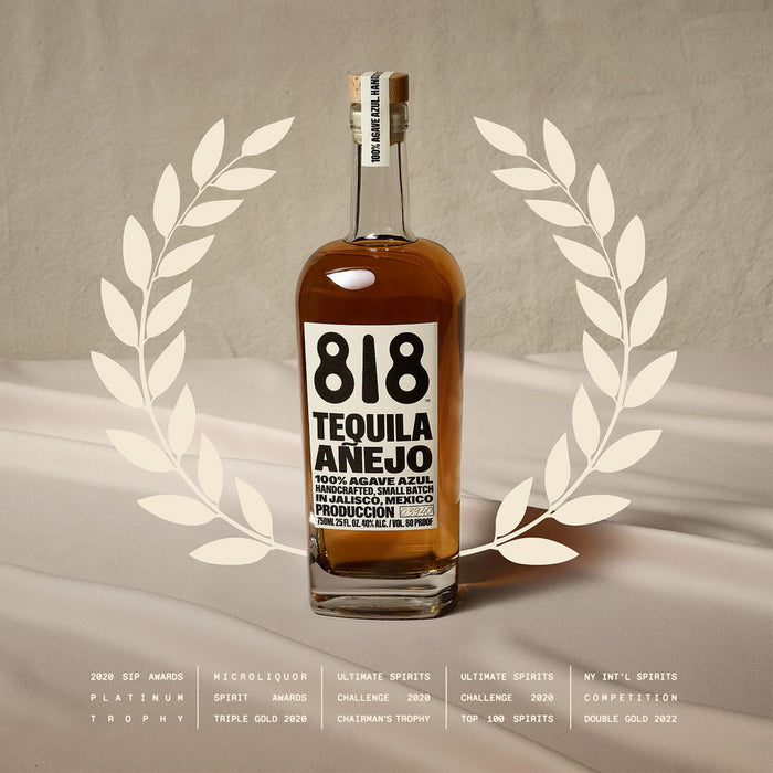 818 Anejo Tequila Award Accolades