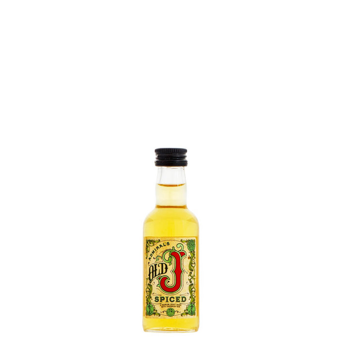 Old J Spiced Rum 5cl Miniature 35% ABV