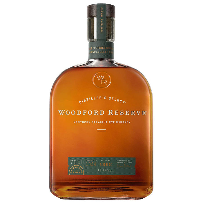 Woodford Reserve Kentucky Rye Whiskey 70cl 45.2% ABV