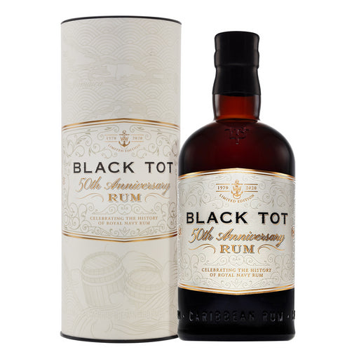 Black Tot 50th Anniversary Rum 70cl And Gift Box 