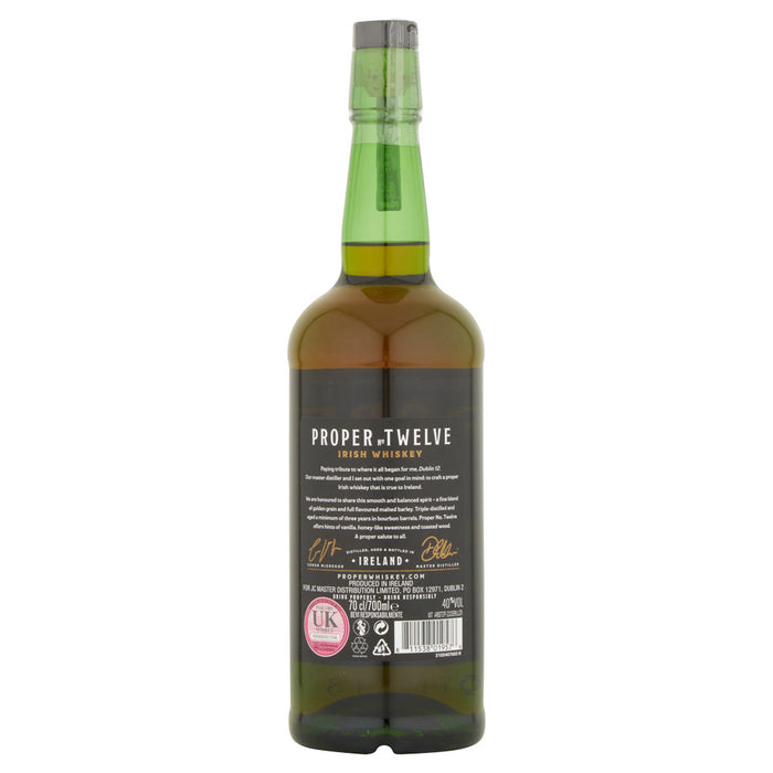 Proper No. 12 Irish Whiskey 70cl 40% ABV