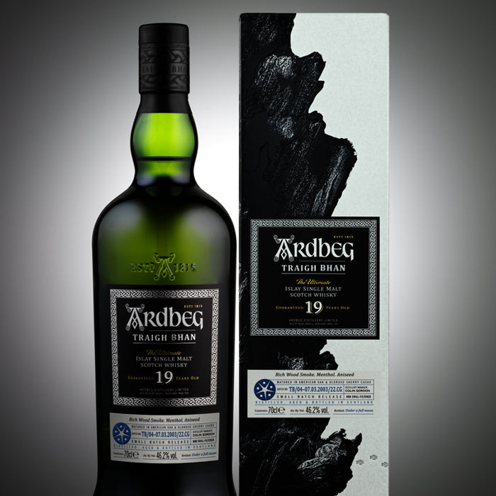 Ardbeg Traigh Bhan 19 Year Old Single Malt Whisky Batch No 3 - Old Town  Tequila