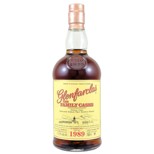 Glenfarclas 1989 Family Cask #13007 31 Year Old Sherry Butt Whisky 70cl