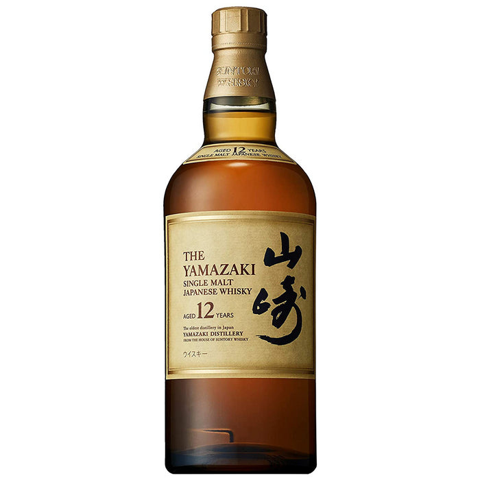 Suntory Yamazaki 12 Year Old Single Malt Japanese Whisky 70cl