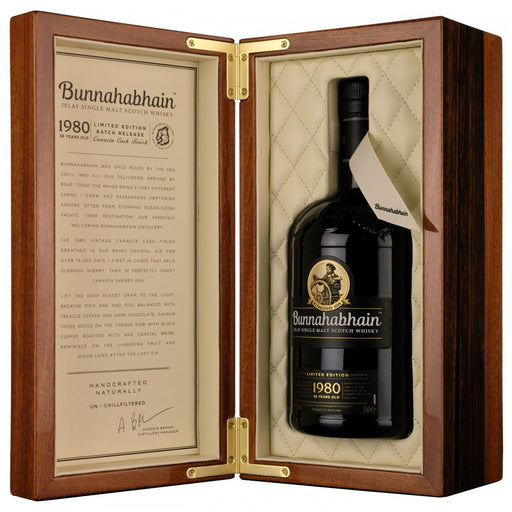 Bunnahabhain Canasta 1980 36 Year Old Whisky 70cl 49%% ABV