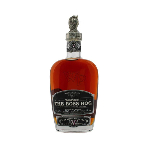 WhistlePig The Boss Hog 2018 Edition The Spirit of Mauve Straight Rye Whiskey 75cl 57.9% ABV